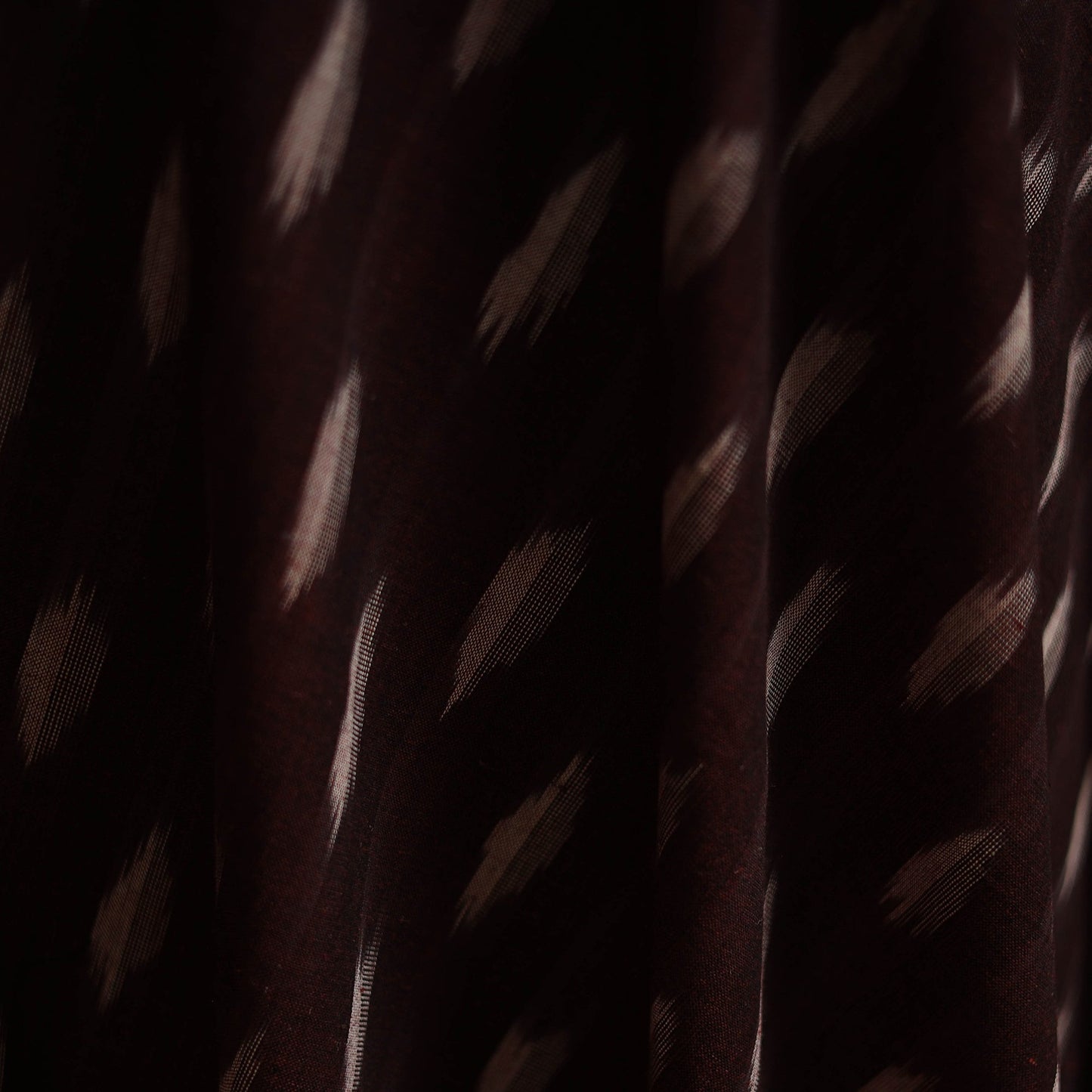 Cotton pochampally ikat fabric 11 - handcrafted