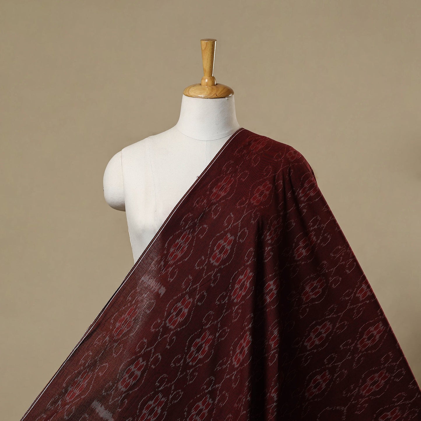Cotton sambalpuri ikat fabric 19 - handcrafted