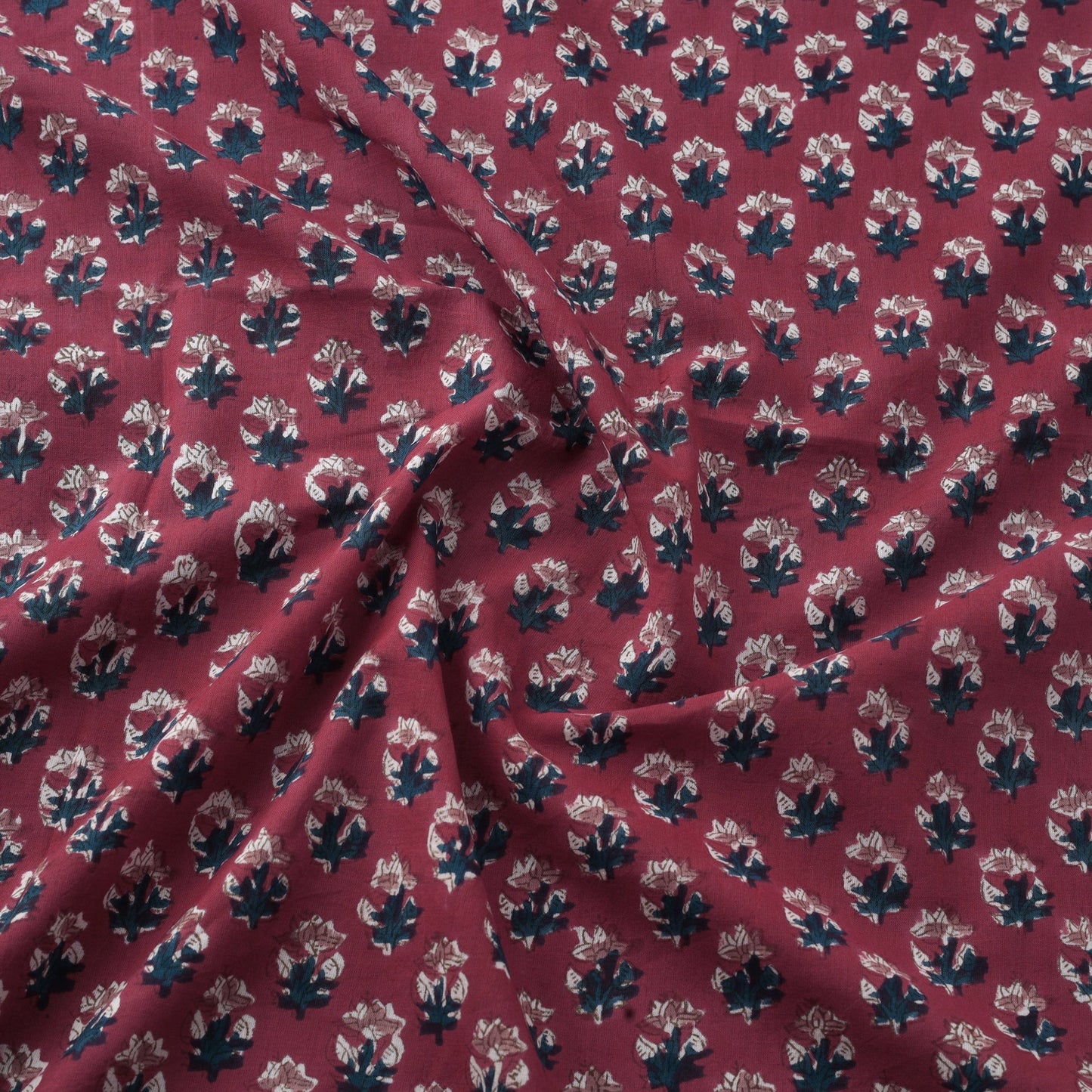 Block Print Cotton Sanganeri Fabric