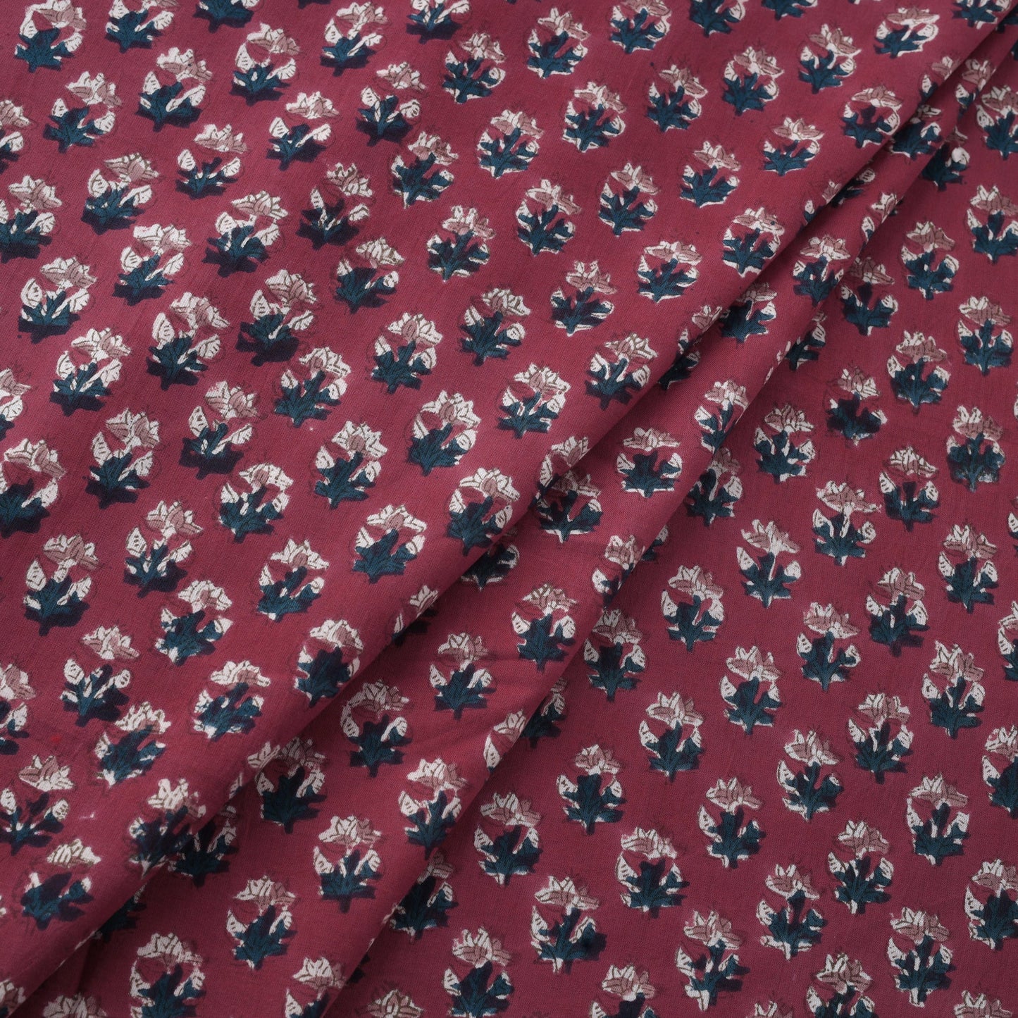 Block Print Cotton Sanganeri Fabric