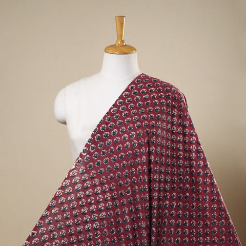 Block Print Cotton Sanganeri Fabric