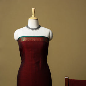 Dharwad cotton 3pc unstitched dress material with border 02