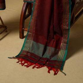 Dharwad cotton 3pc unstitched dress material with border 02