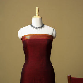 Dharwad cotton 3pc unstitched dress material with border 24