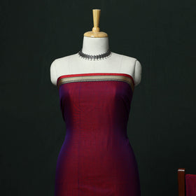 Dharwad cotton 3pc unstitched dress material with thread