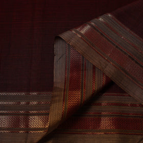 Dharwad cotton fabric with border 11 - handcrafted