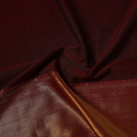 Dharwad cotton fabric with border 17 - handcrafted