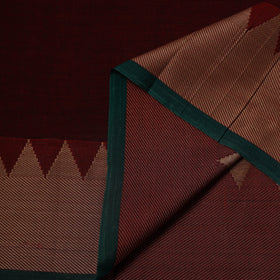 Dharwad cotton fabric with border 29 - handcrafted