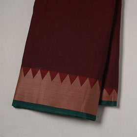 Dharwad cotton fabric with border 29 - handcrafted