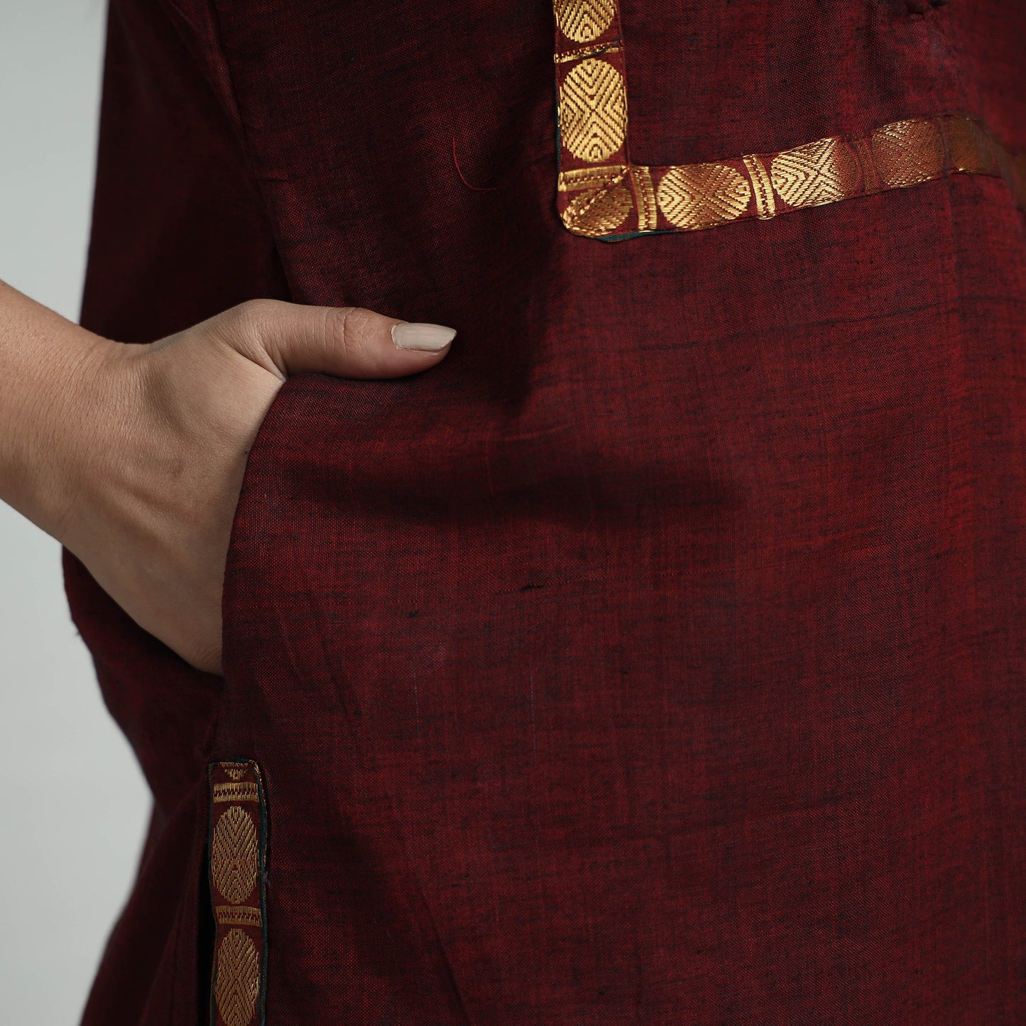 Buy Dharwad Cotton Kurta with Palazzo & Dupatta Set Online at iTokri.com