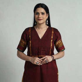Buy Dharwad Cotton Kurta with Palazzo & Dupatta Set Online at iTokri.com