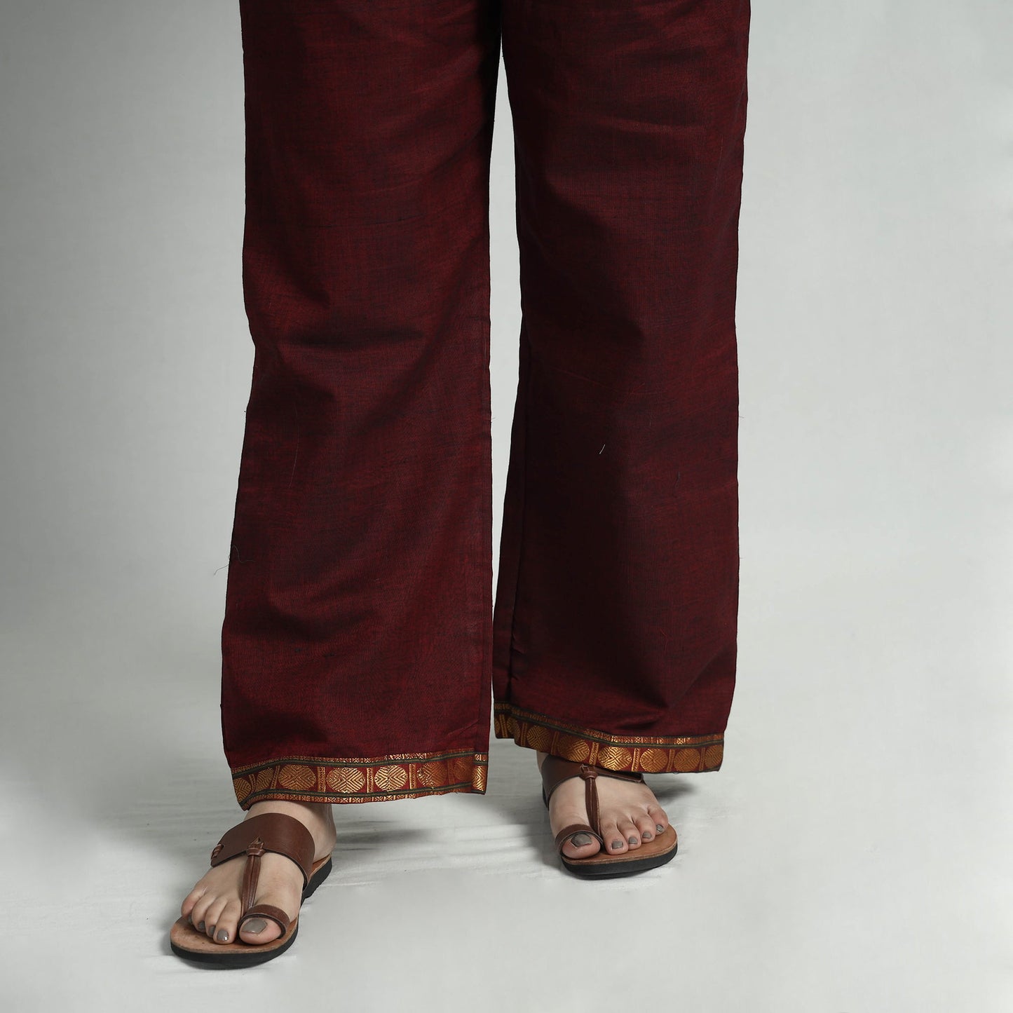 Buy Dharwad Cotton Kurta with Palazzo & Dupatta Set Online at iTokri.com
