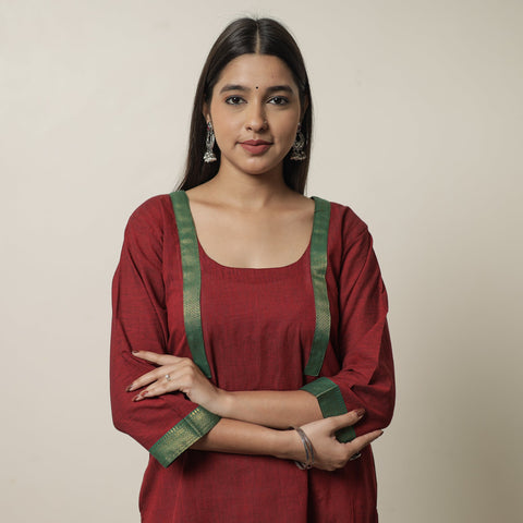 Buy Dharwad Cotton Short Kurta for Women
