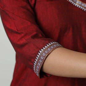 Shop Dharwad Cotton Kurta for Women Straight & Elegant 