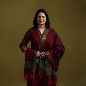 Dharwad cotton suit set with dupatta for women 09
