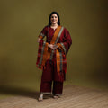 Dharwad cotton suit set with dupatta for women 14