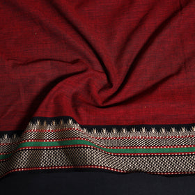 Dharwad weave cotton blouse piece 05 - handcrafted