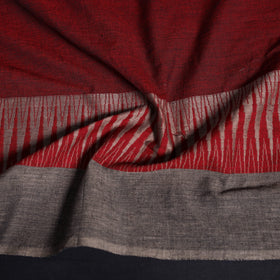 Dharwad weave cotton blouse piece 07 - handcrafted