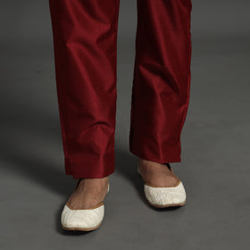  Elegant Banarasi Brocade Silk Kurta with Pant Set 