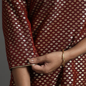  Elegant Banarasi Brocade Silk Kurta with Pant Set 