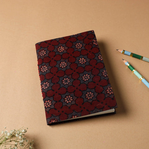 Ajrakh Fabric Cover Handmade Paper Notebook