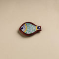 Fish - Original Blue Pottery Ceramic Fridge Magnet