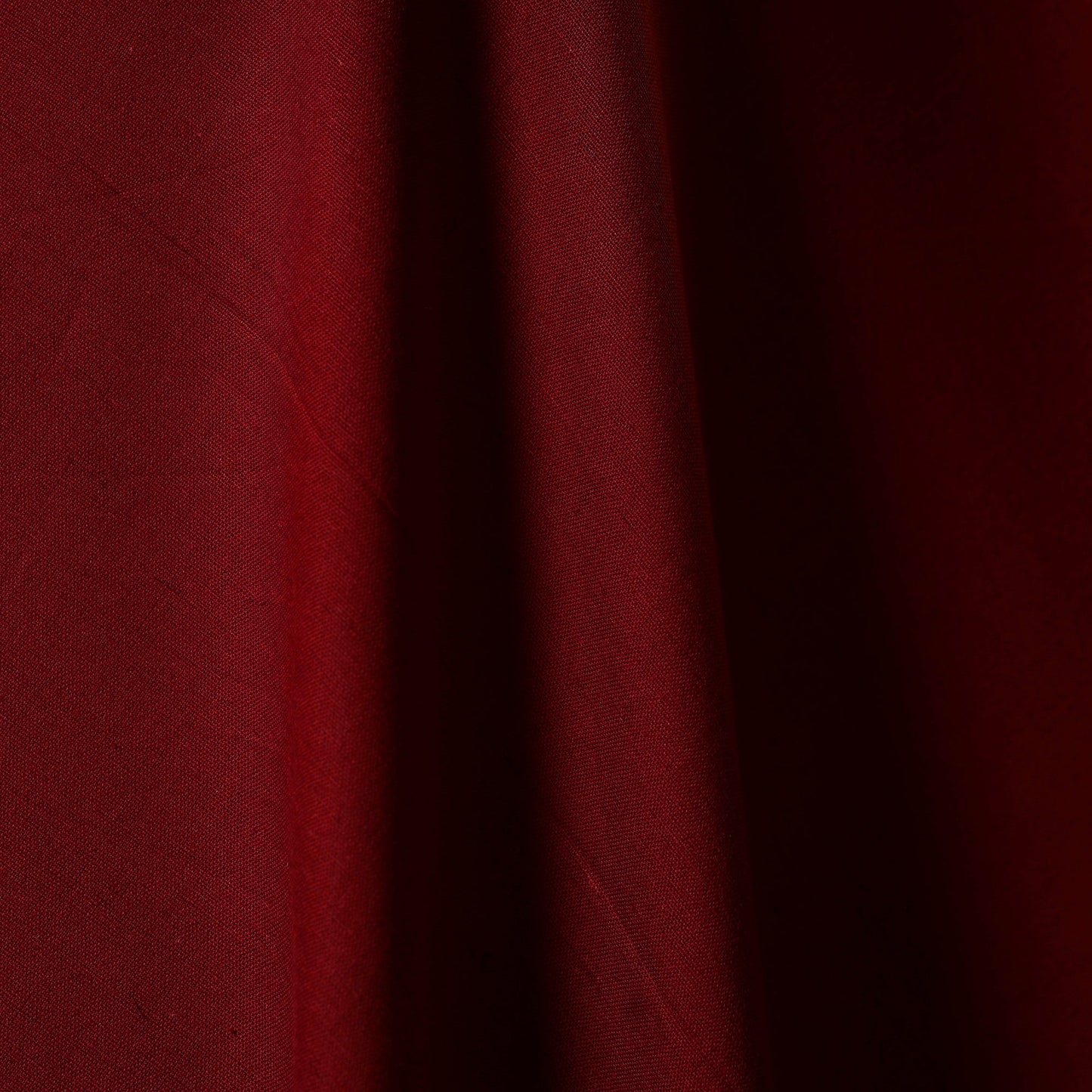 Maroon - flex cotton prewashed plain fabric 14 - handcrafted