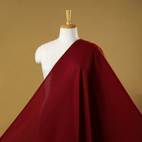 Maroon - flex cotton prewashed plain fabric 14 - handcrafted