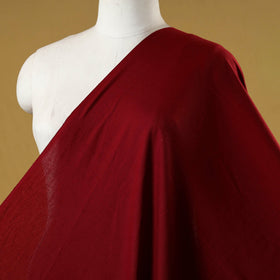 Maroon - flex cotton prewashed plain fabric 14 - handcrafted