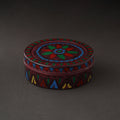  Godna Madhubani Handpainted Stainless Steel Casserole