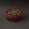  Godna Madhubani Handpainted Stainless Steel Casserole