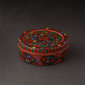  Godna Madhubani Handpainted Stainless Steel Casserole