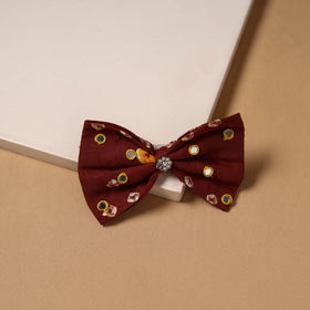 Gs mirror work women’s bow hair clip 53 - handcrafted