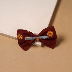 Gs mirror work women’s bow hair clip 53 - handcrafted