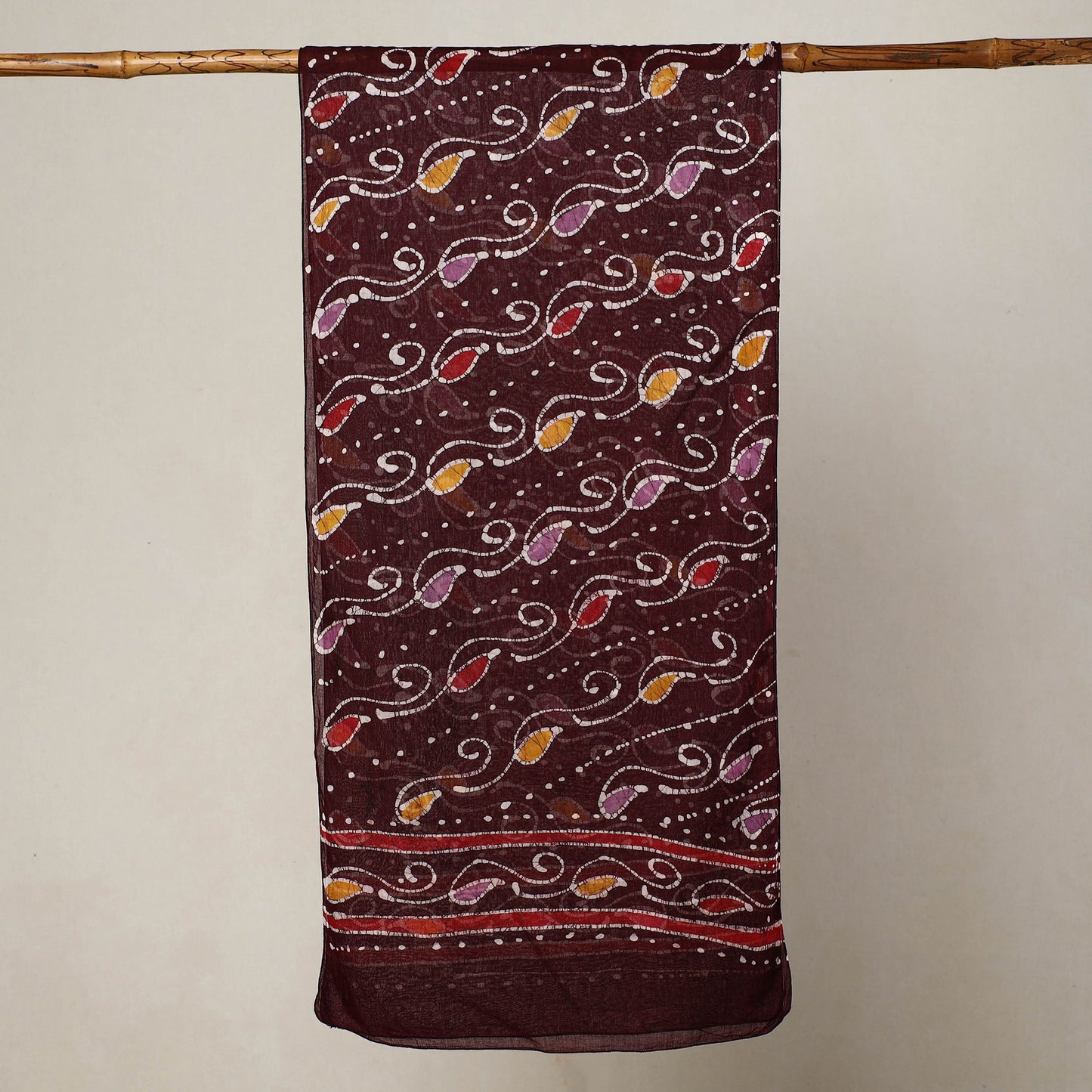 Buy Batik Print Cotton Stole 67 Online at iTokri.com