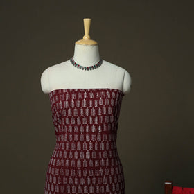Hand batik cotton 3pc unstitched dress material 11