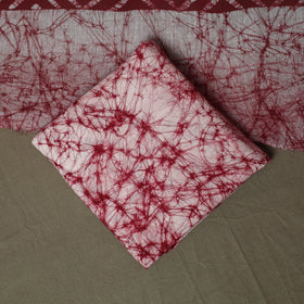 Hand batik cotton 3pc unstitched dress material 19