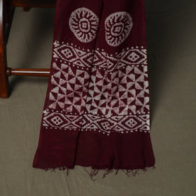 Hand batik cotton 3pc unstitched dress material 54