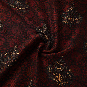Hand natural dyed chanderi silk fabric 11 - handcrafted