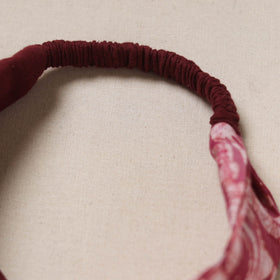 Handcrafted cotton elastic headband 02