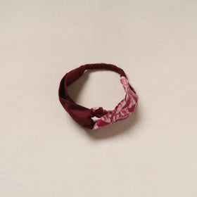 Handcrafted cotton elastic headband 02