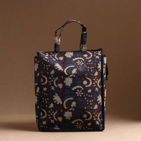 Maroon Handcrafted Cotton Shopping Bag 02