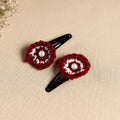 Butterfly Hair Clips for Women – Crochet Set