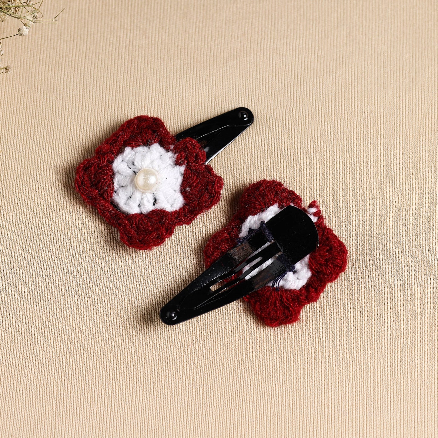 Butterfly Hair Clips for Women – Crochet Set