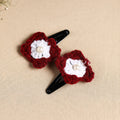 Butterfly Hair Clips for Women – Crochet Set