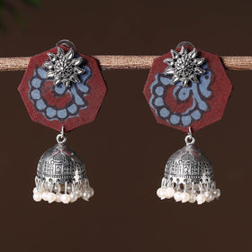 Handcrafted Fabart GS Jhumki Earrings 07