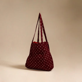 Handcrafted fabric jhola bag 04