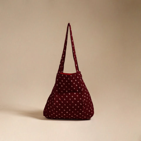 Handcrafted fabric jhola bag 04