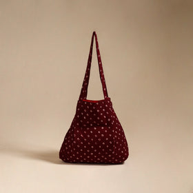 Handcrafted fabric jhola bag 04