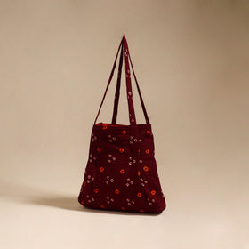 Handcrafted fabric jhola bag 05